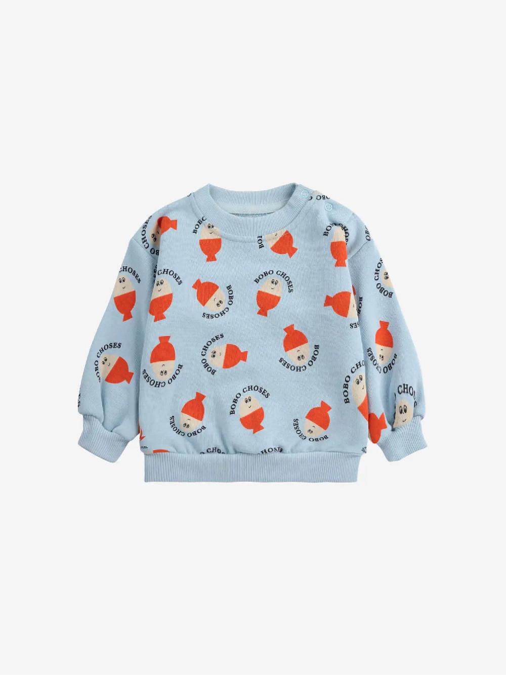 Bobo choses Morning Egg all over sweatshirt