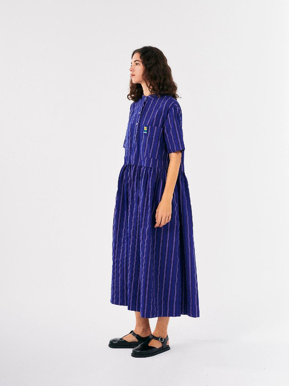 Bobo Choses Multi Striped Loose Fit Dress