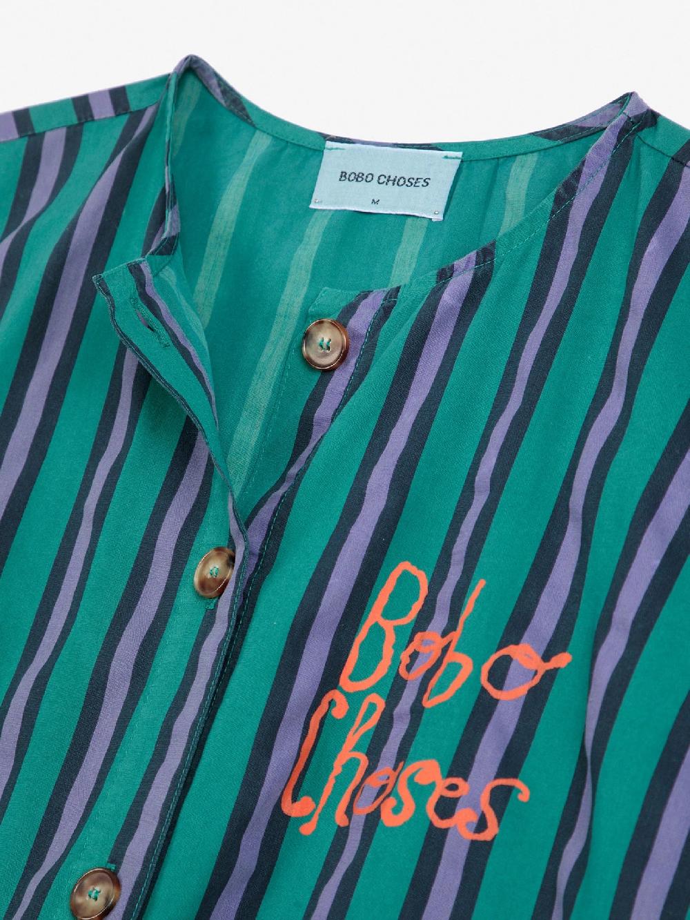 Bobo Choses Multi Striped Sleevesless Shirt