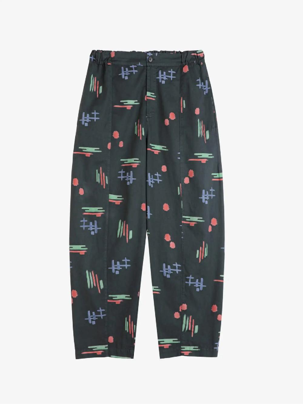 Bobo Choses Multicolor Artwork Print Cocoon Pants