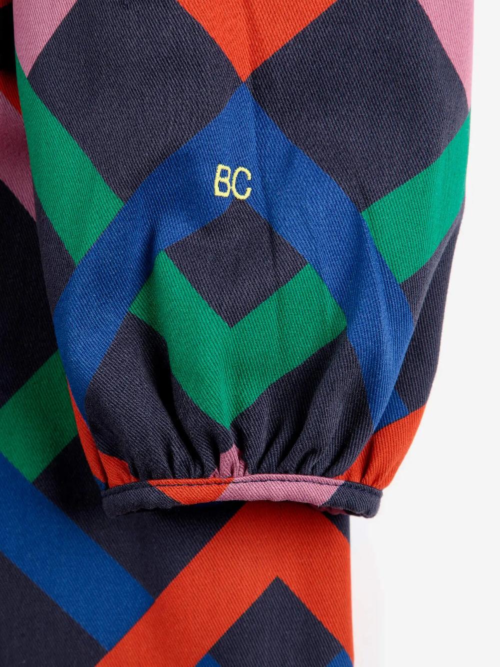 Bobo Choses Multicolor Garland Woven Dress