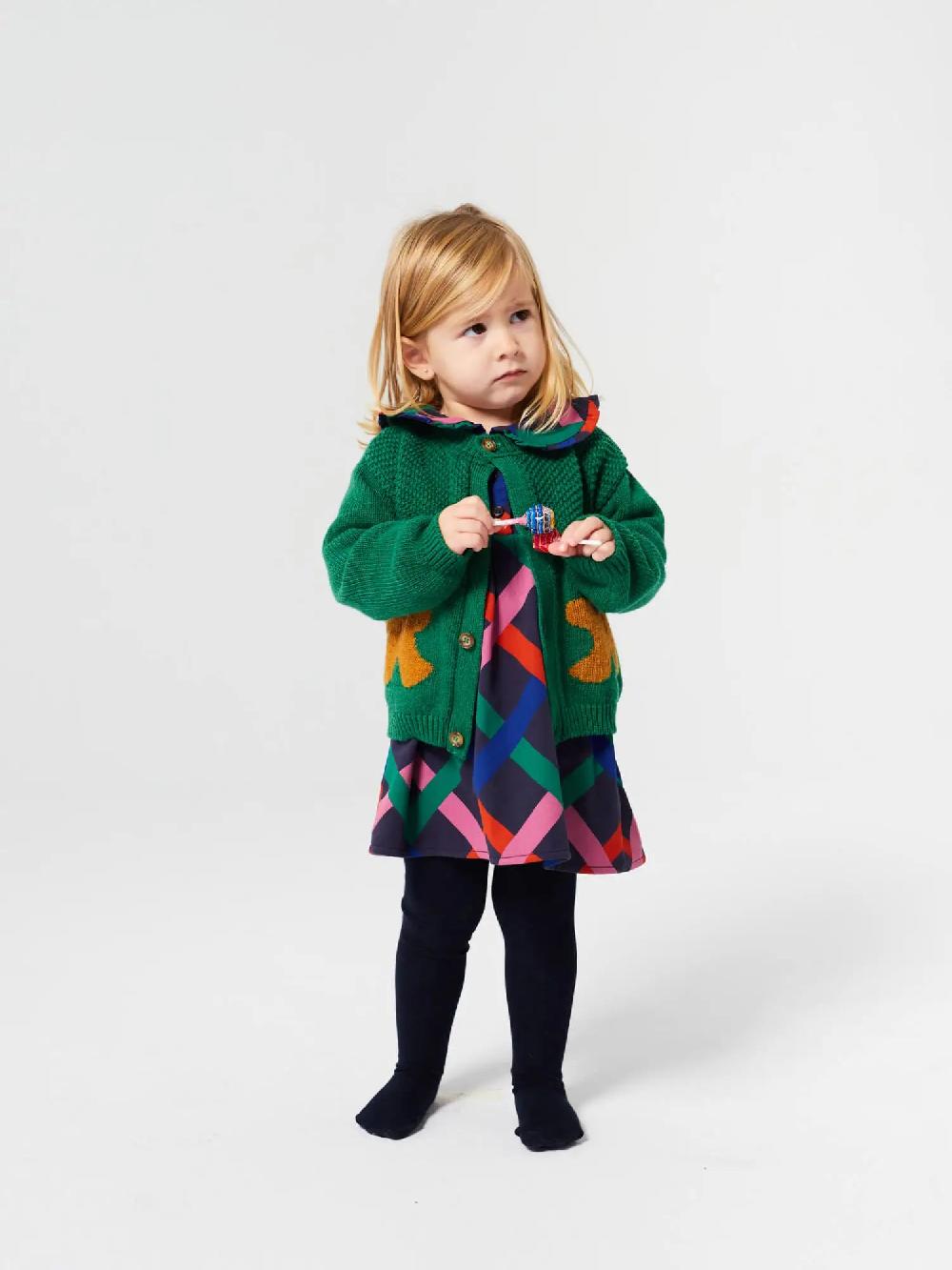 Bobo Choses Multicolor Garland Woven Dress