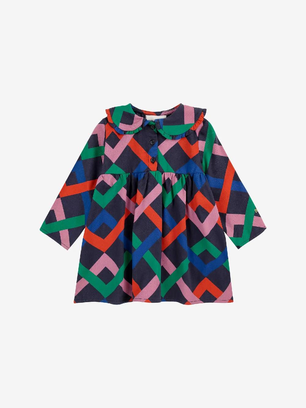 Bobo choses Multicolor Garland woven dress