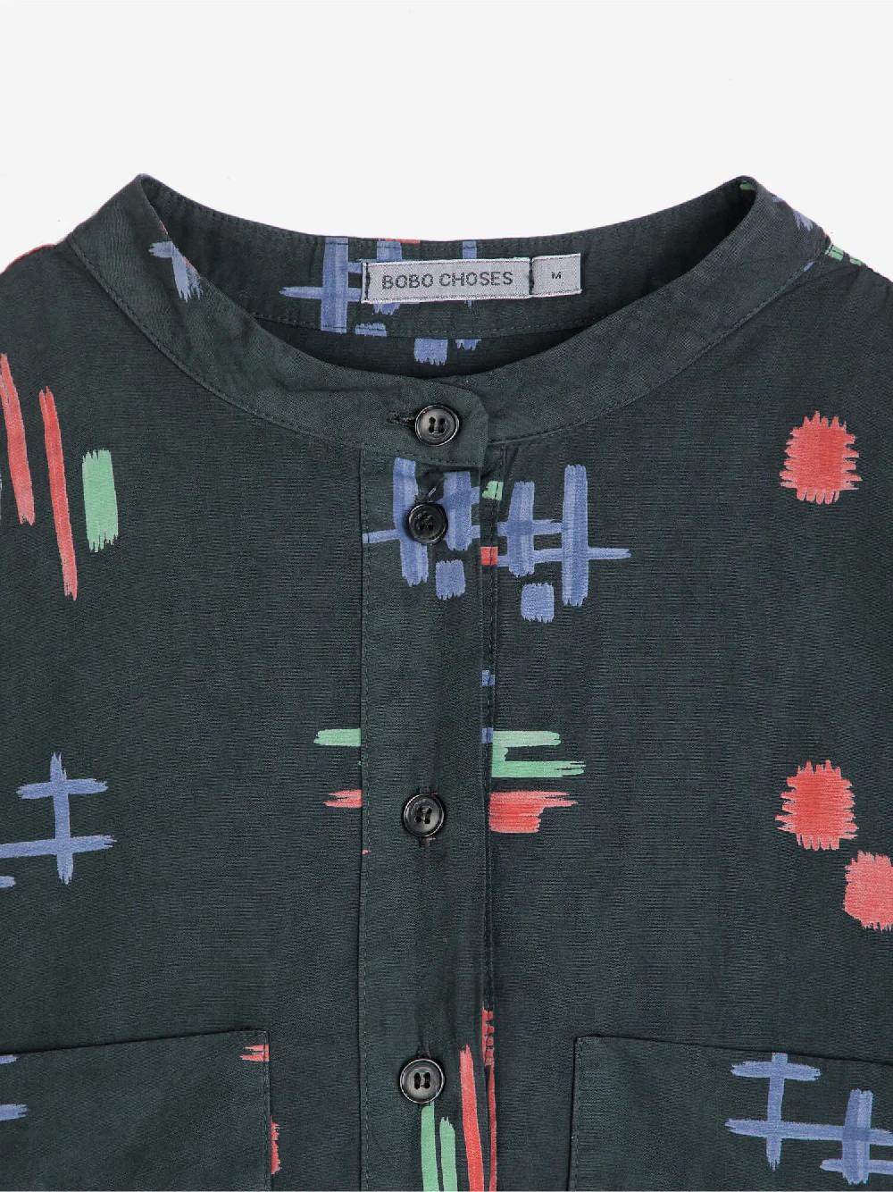 Bobo Choses Multicolor Print Loose Fit Dress