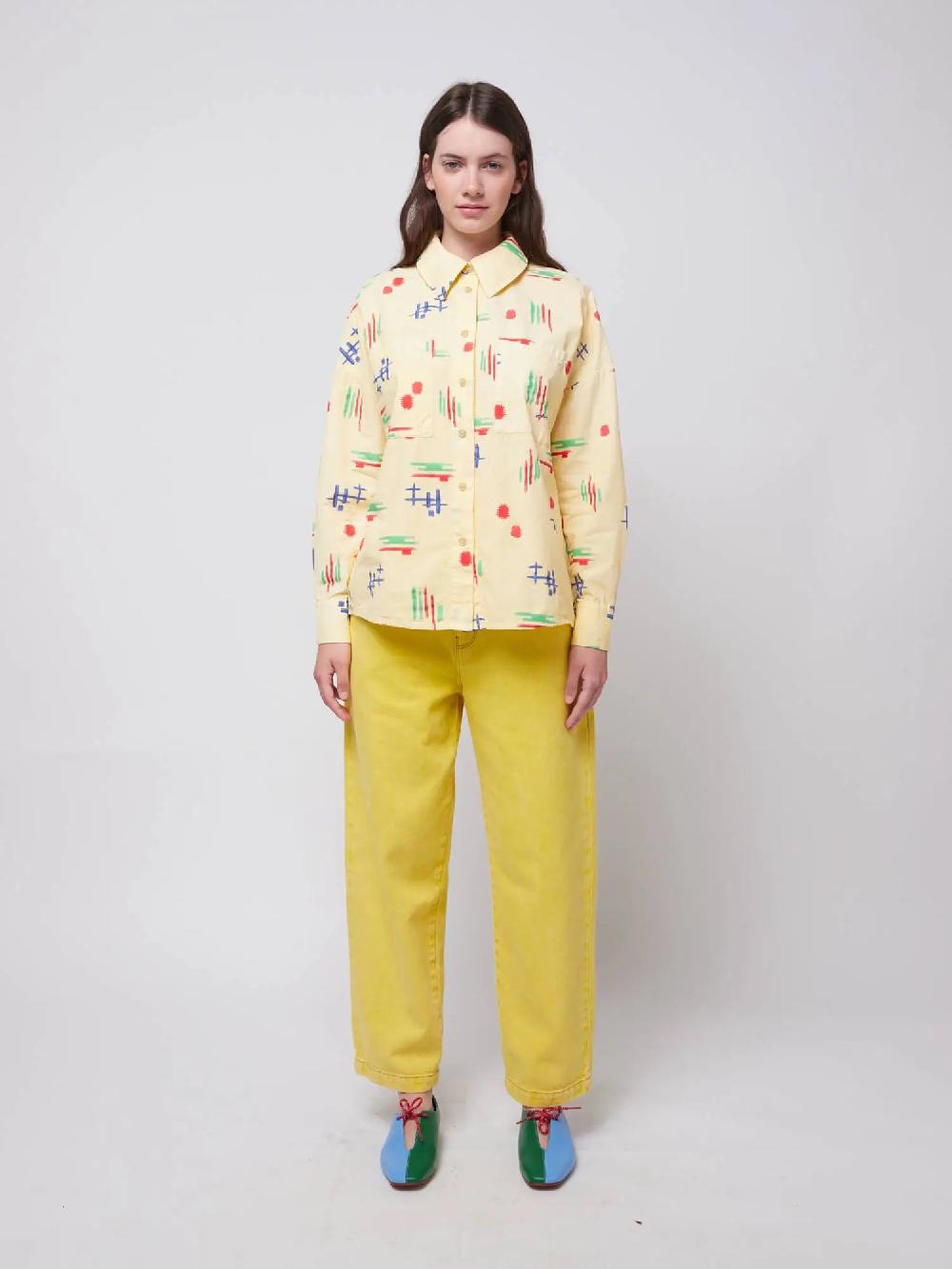 Bobo Choses Multicolor Print Relaxed Shirt