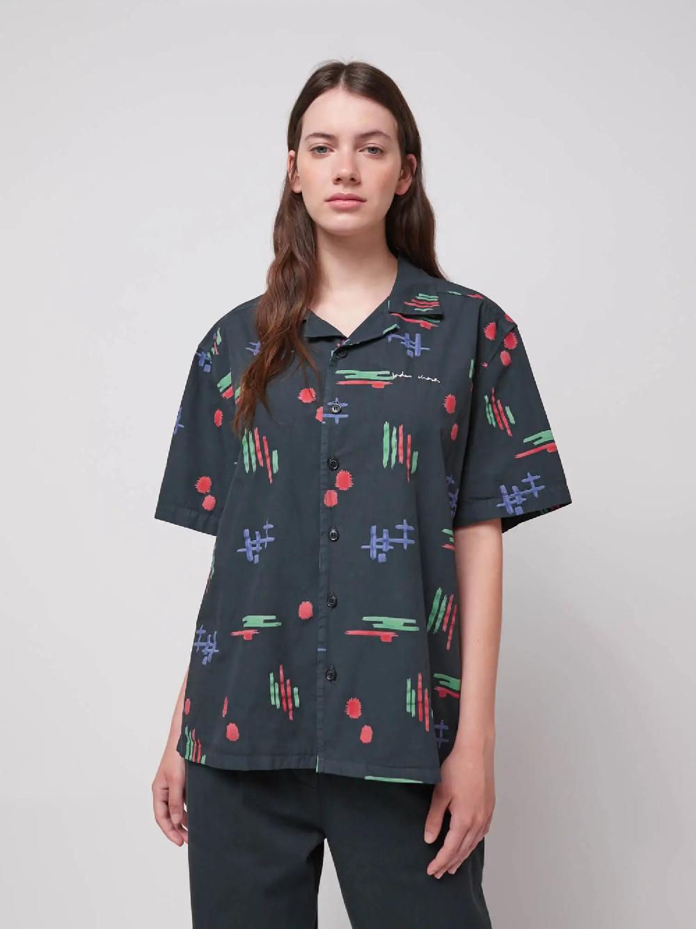 Bobo choses Multicolor print unisex shirt