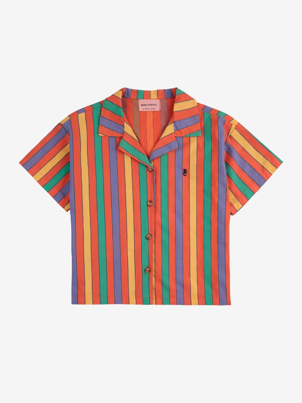 Bobo Choses Multicolor Stripes Shirt