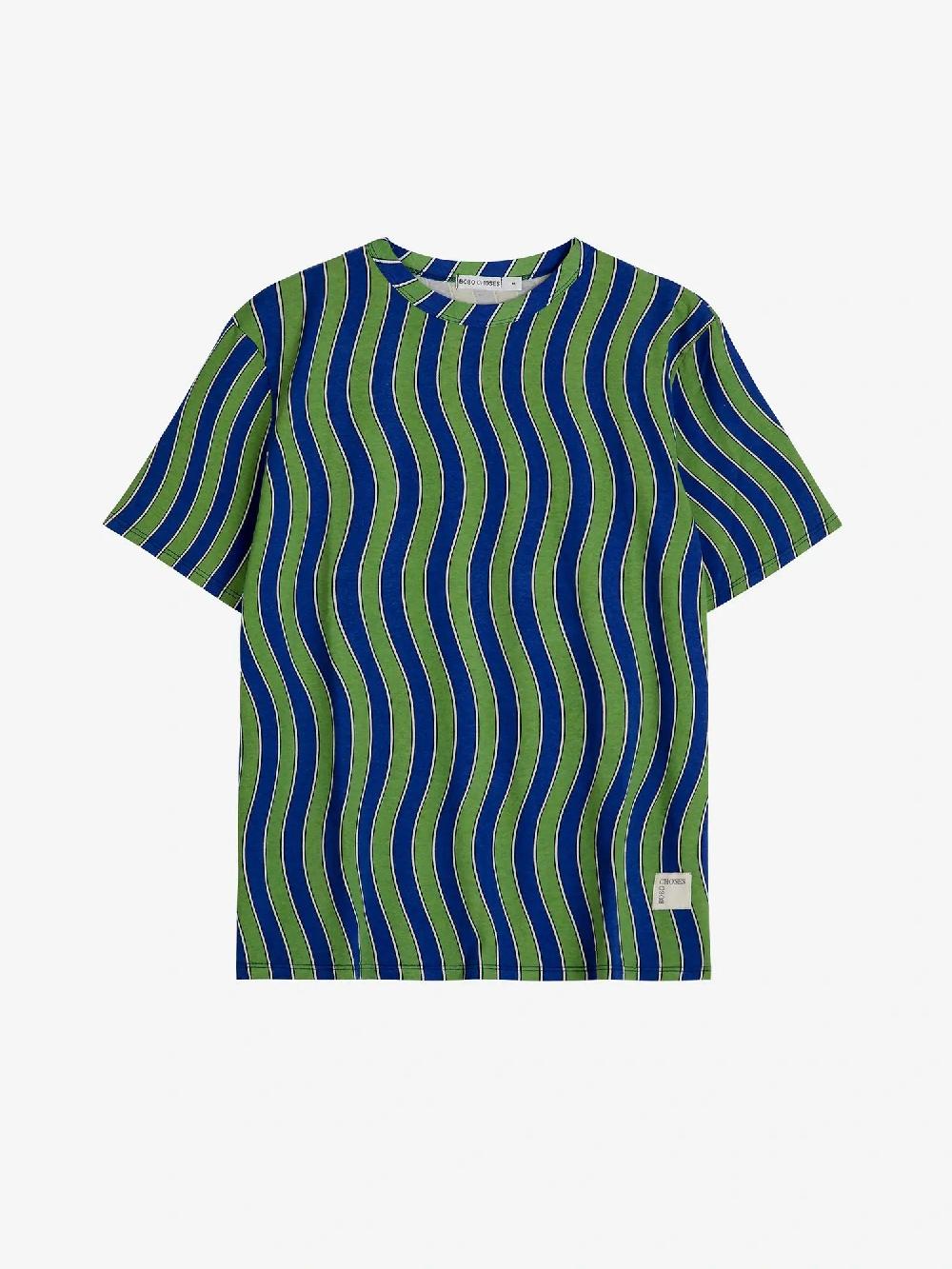 Bobo Choses Multicolor Waves Printed T-shirt