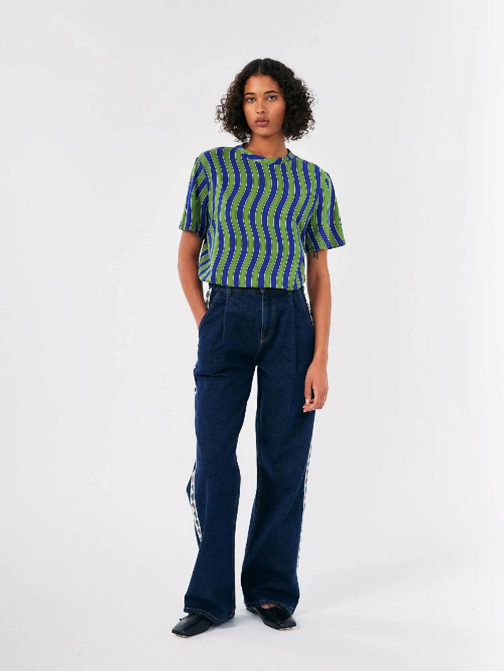 Bobo Choses Multicolor Waves Printed T-shirt