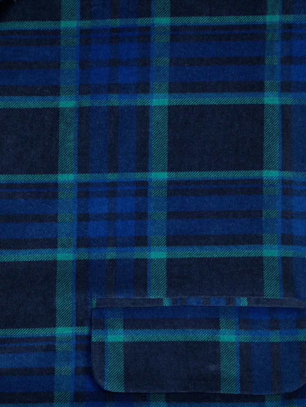 Bobo Choses Multicolour Check Velvet Blazer