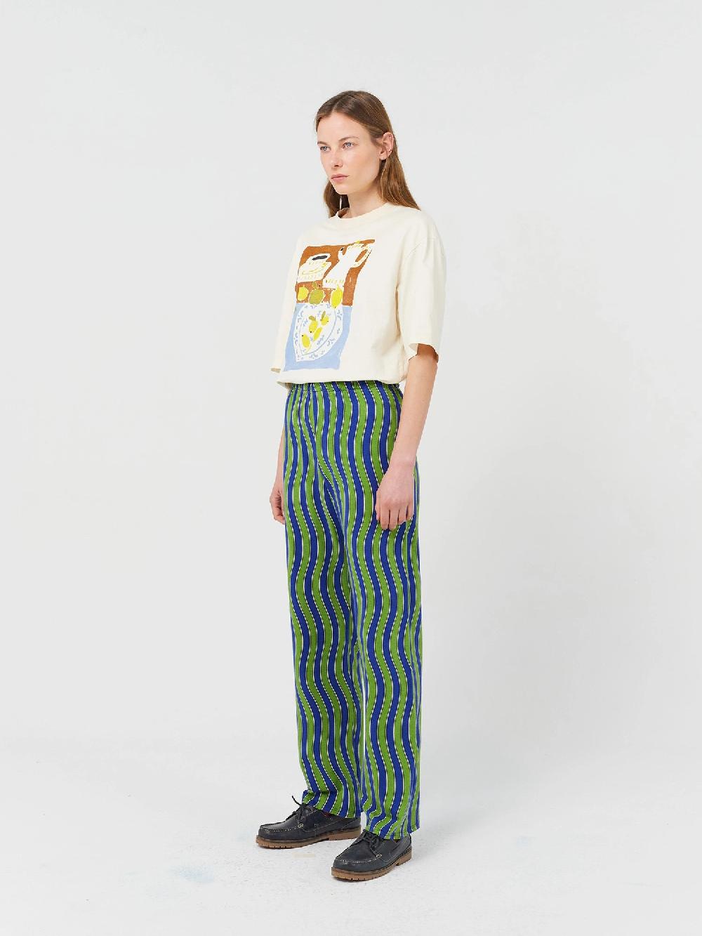 Bobo Choses Multicolour Waves Printed Pants