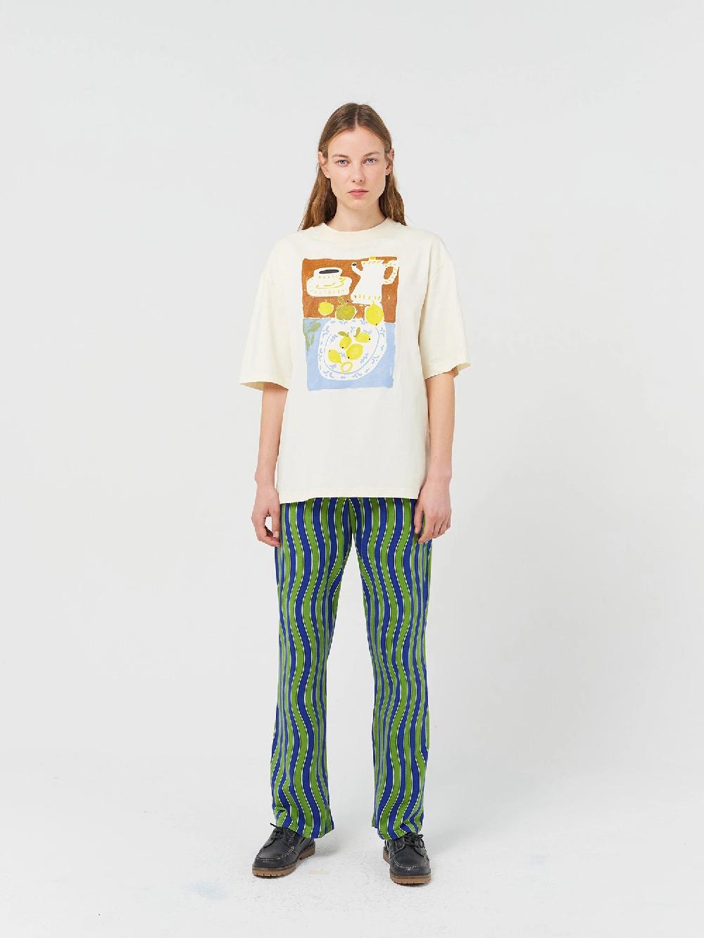 Bobo Choses Multicolour Waves Printed Pants