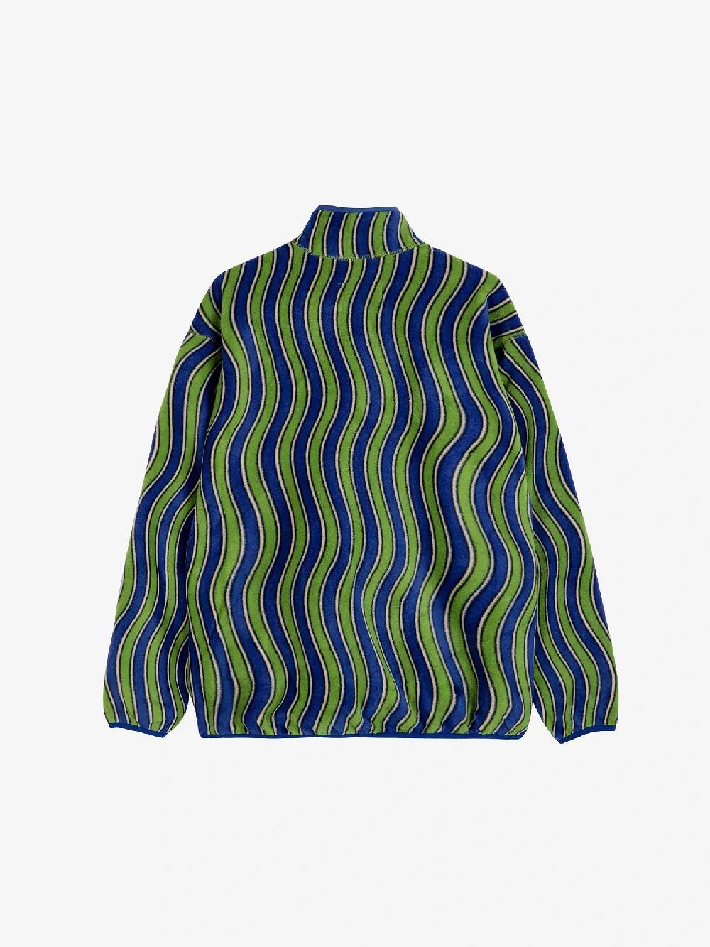 Bobo Choses Multicolour Waves Printed Polar Fleece