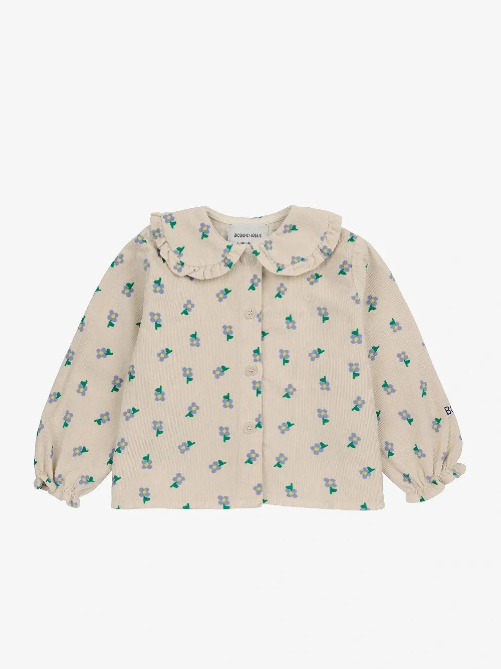 Bobo choses Pansy Flower all over blouse