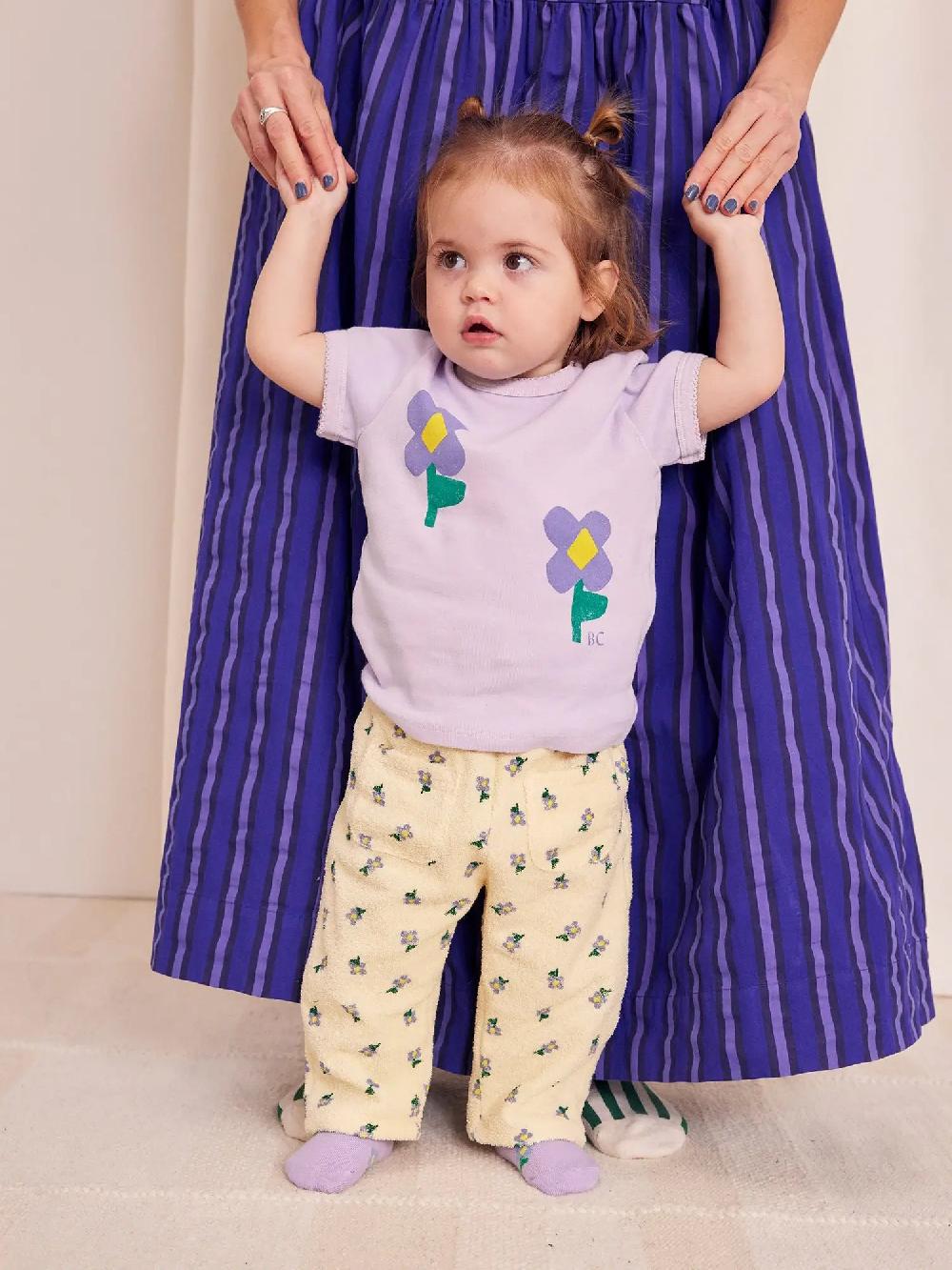 Bobo Choses Pansy Flower T-shirt