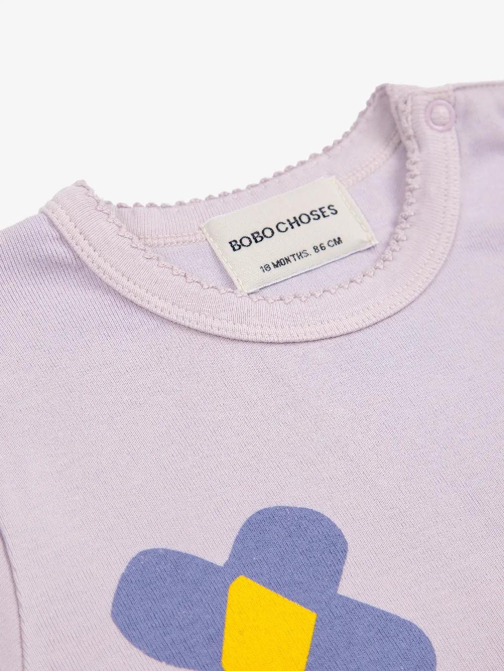 Bobo Choses Pansy Flower T-shirt