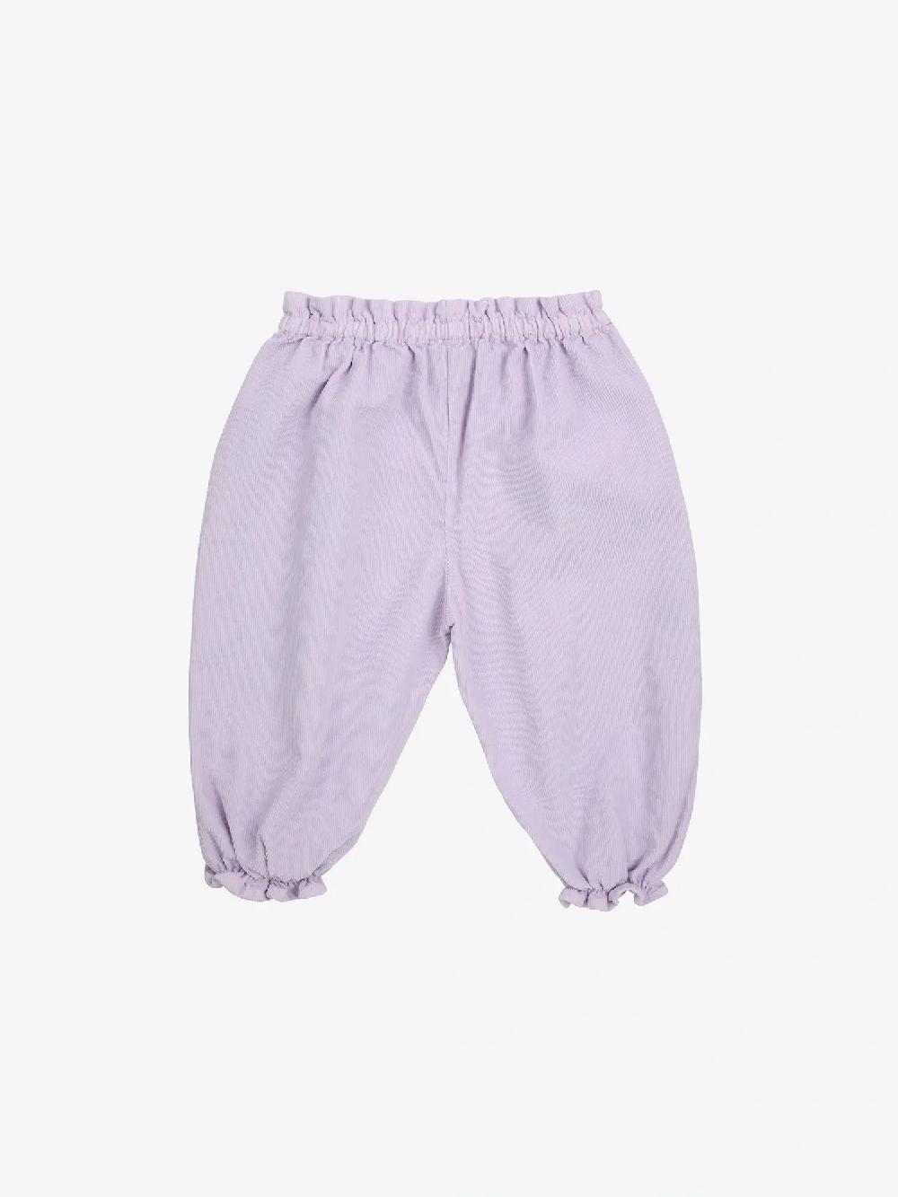 Bobo Choses Pansy Flowers Woven Paperbag Pants