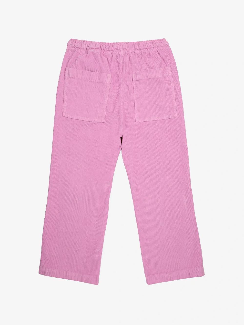 Bobo Choses Bobo Choses Pink Corduroy Straight Pants