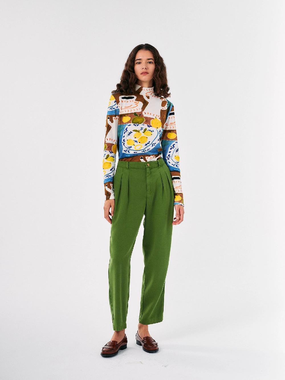 Bobo Choses Pleated Carrot Pants