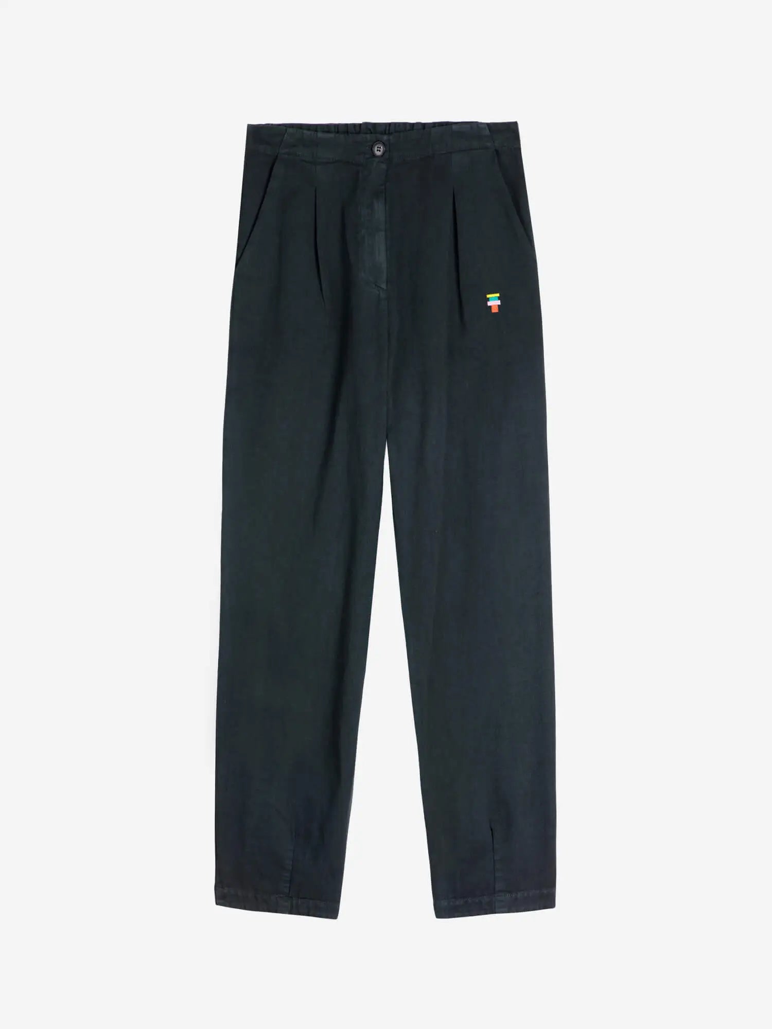Bobo Choses Pleated Straight Leg Trousers