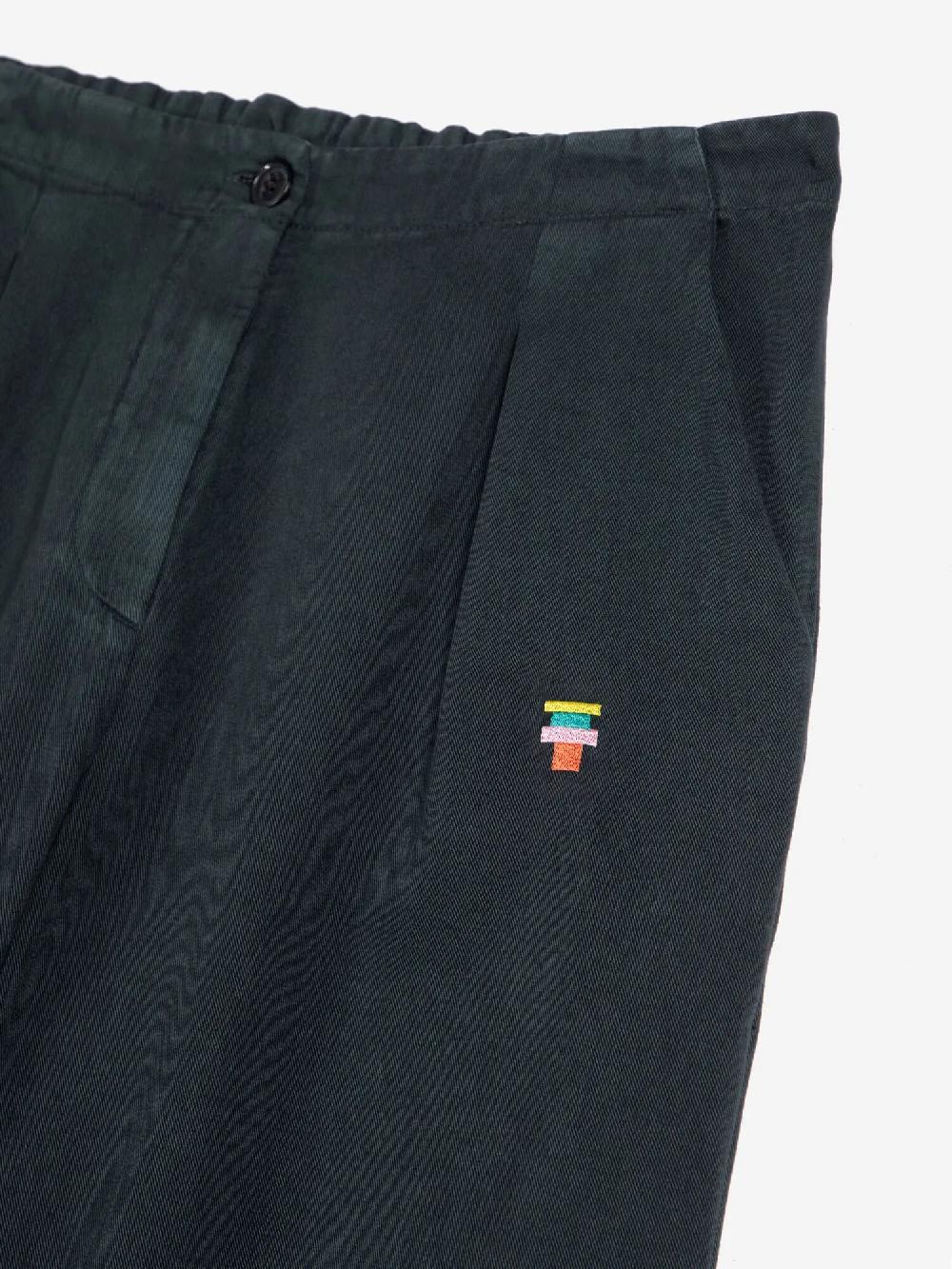 Bobo Choses Pleated Straight Leg Trousers