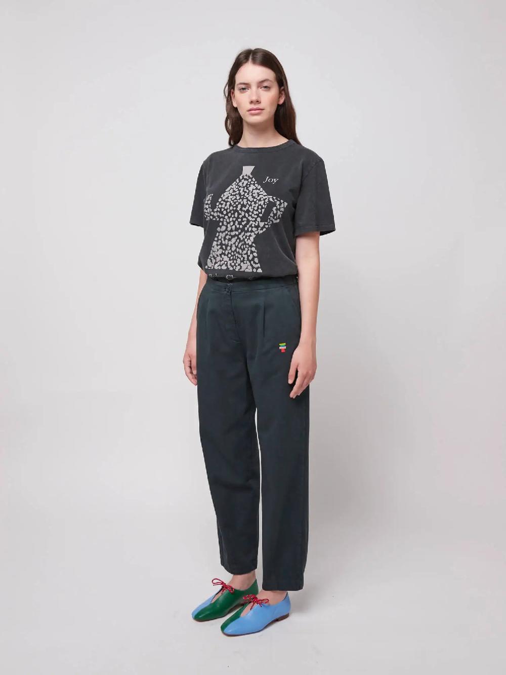 Bobo choses Pleated straight leg trousers