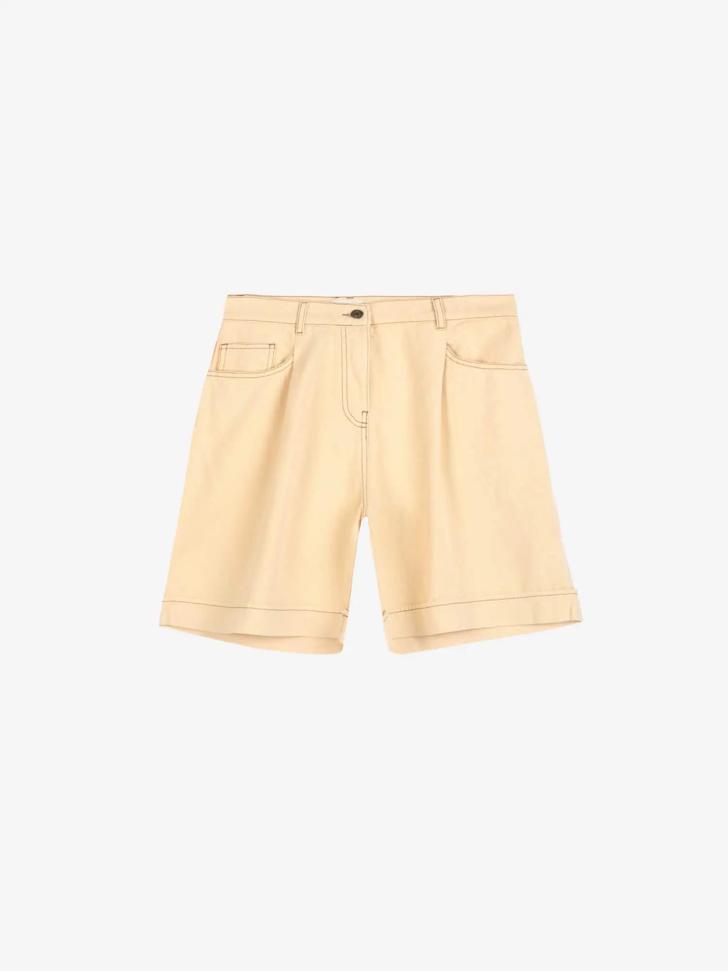 Bobo Choses Pleated Twill Bermuda