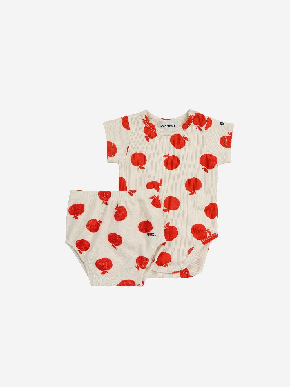Bobo Choses Poma All Over Ecru Set