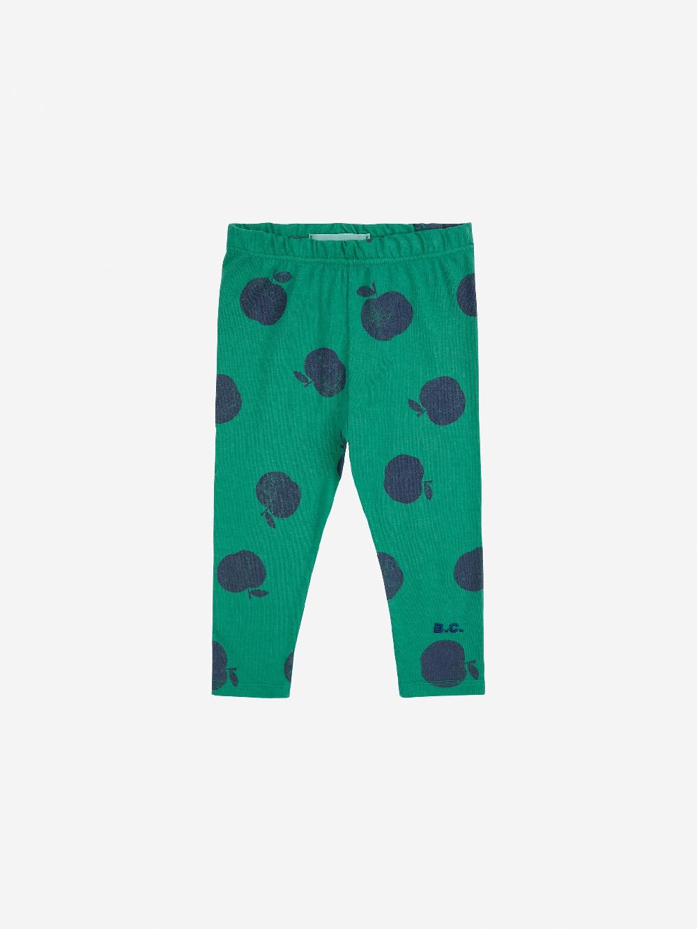Bobo choses Poma all over green leggings