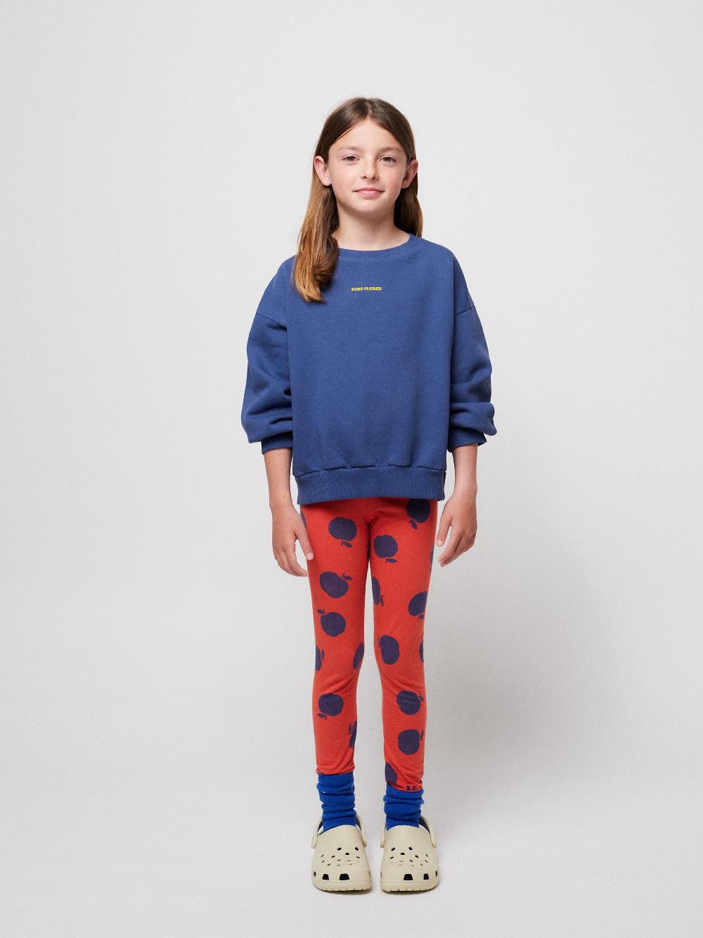 Bobo Choses Poma All Over Red Leggings