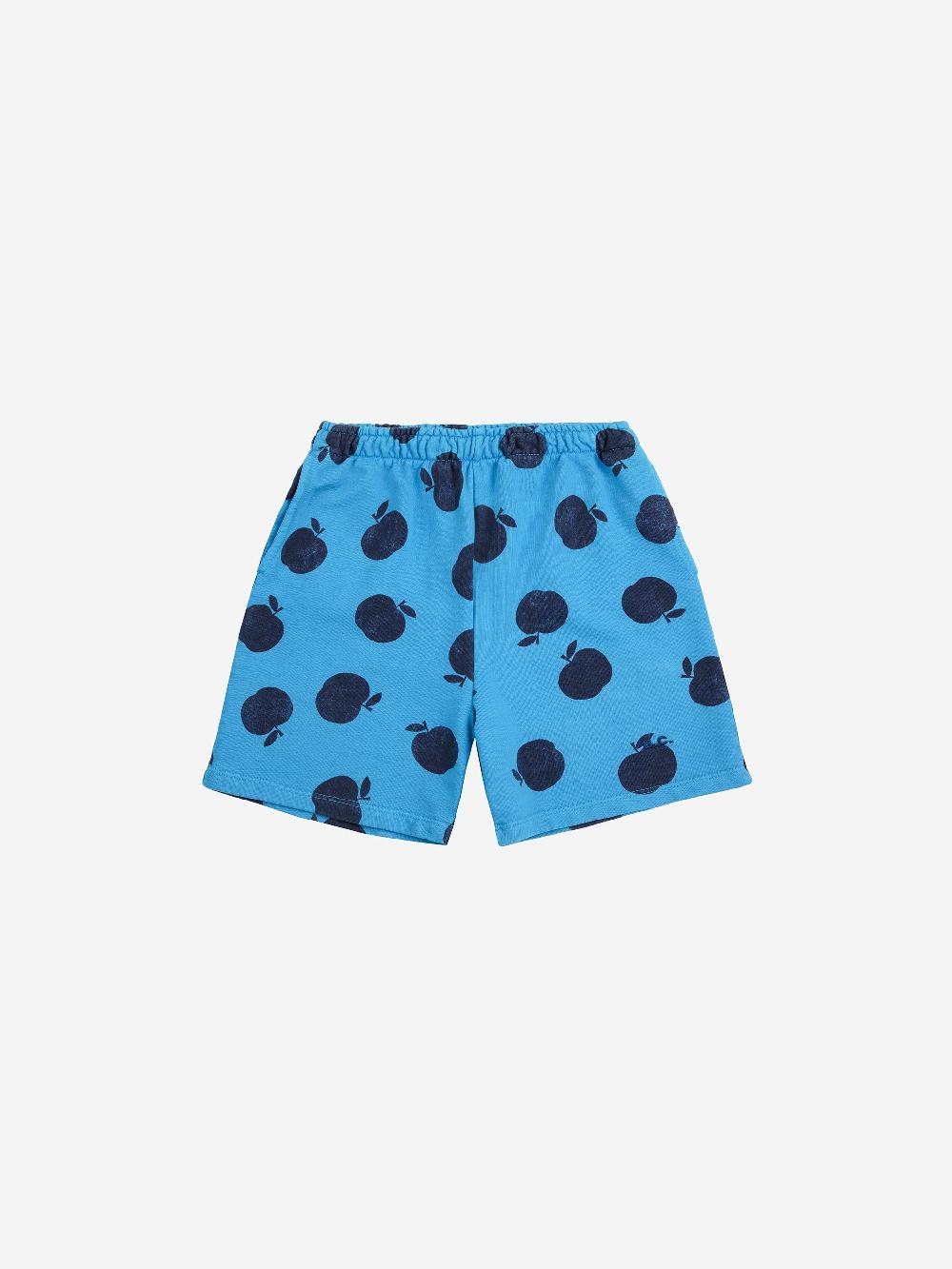 Bobo choses Poma all over turquoise bermuda shorts