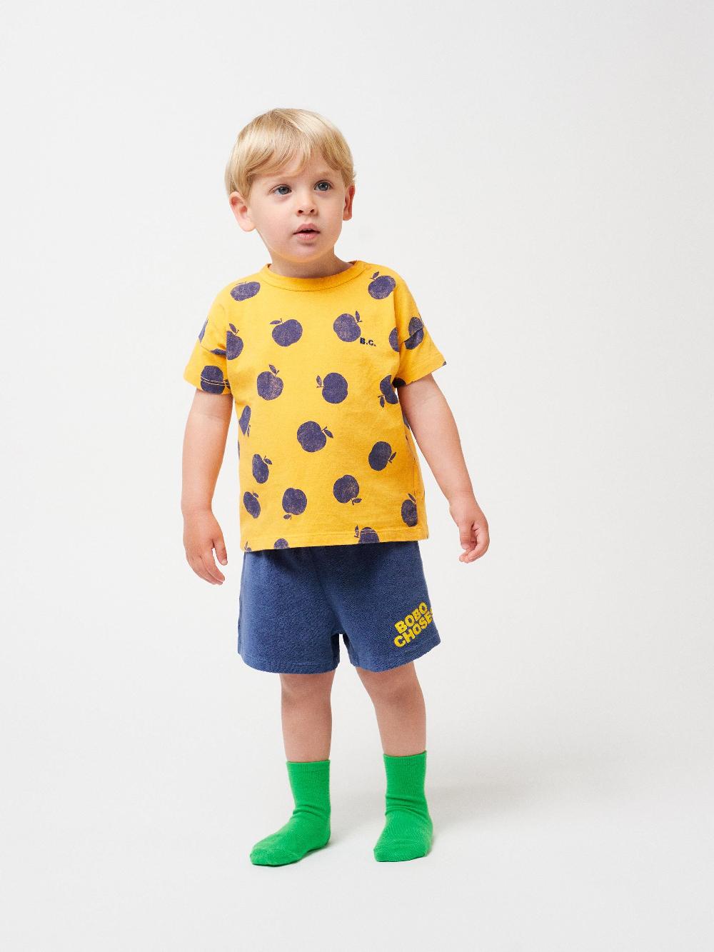 Bobo Choses Poma All Over Yellow T-shirt