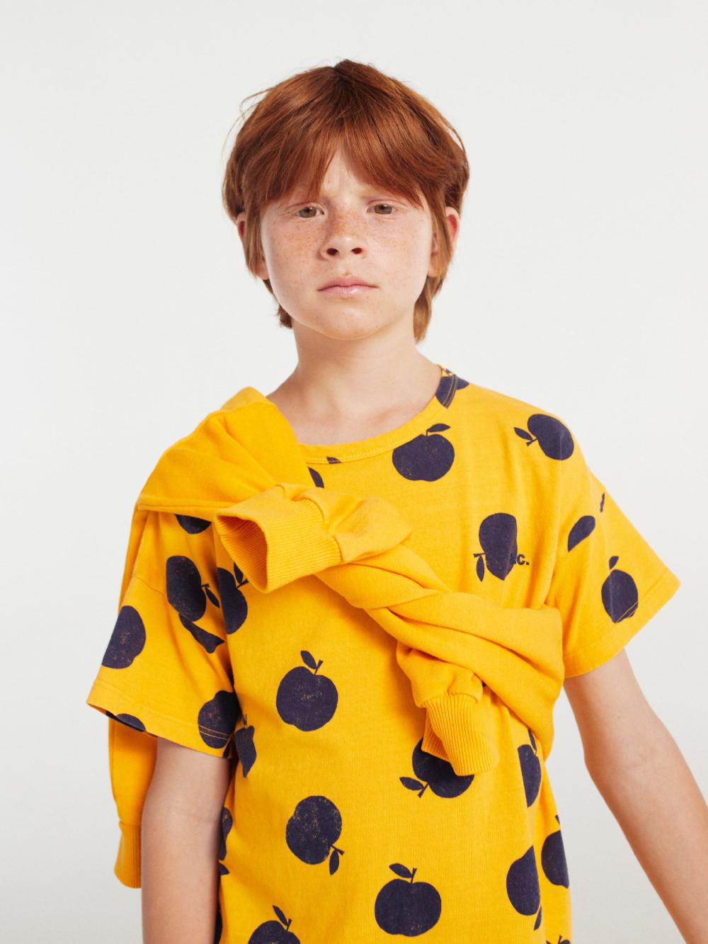 Bobo choses Poma all over yellow T-shirt