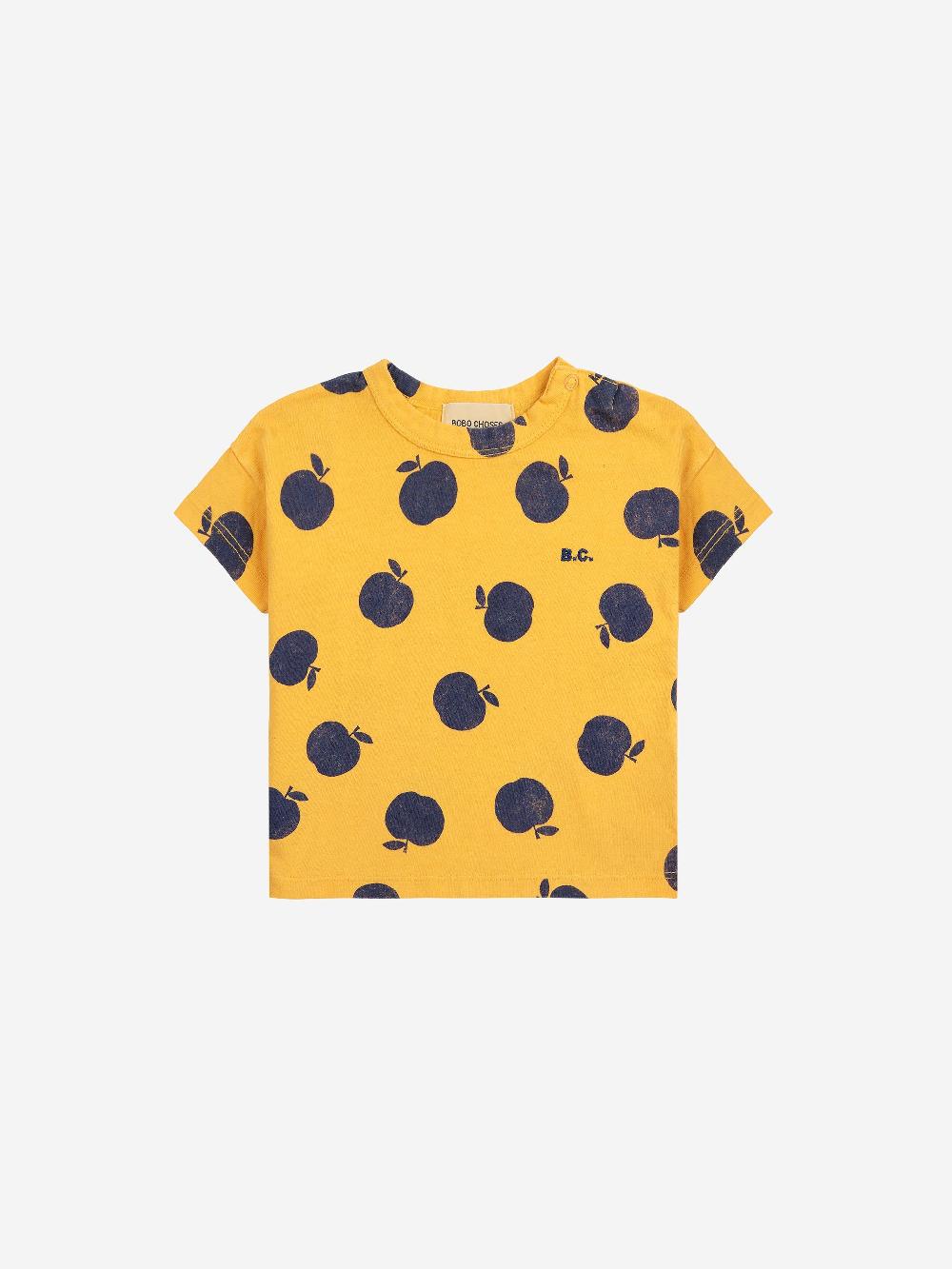 Bobo choses Poma all over yellow T-shirt