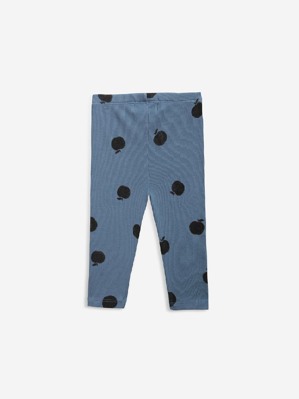 Bobo Choses Poma Allover Blue Baby Leggings