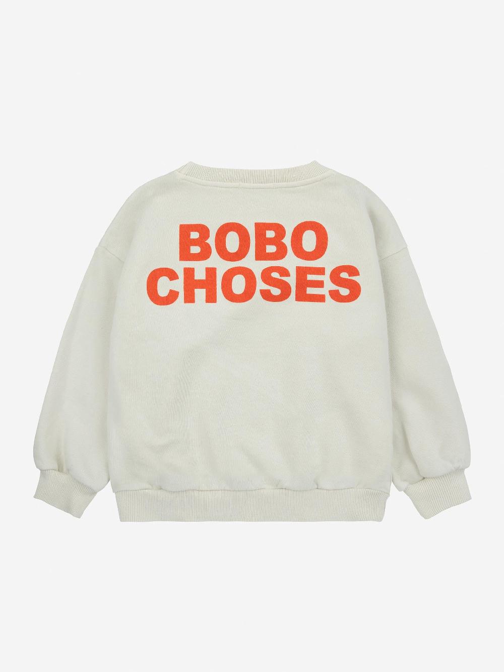 Bobo Choses Poma Bobo Choses Ecru Sweatshirt