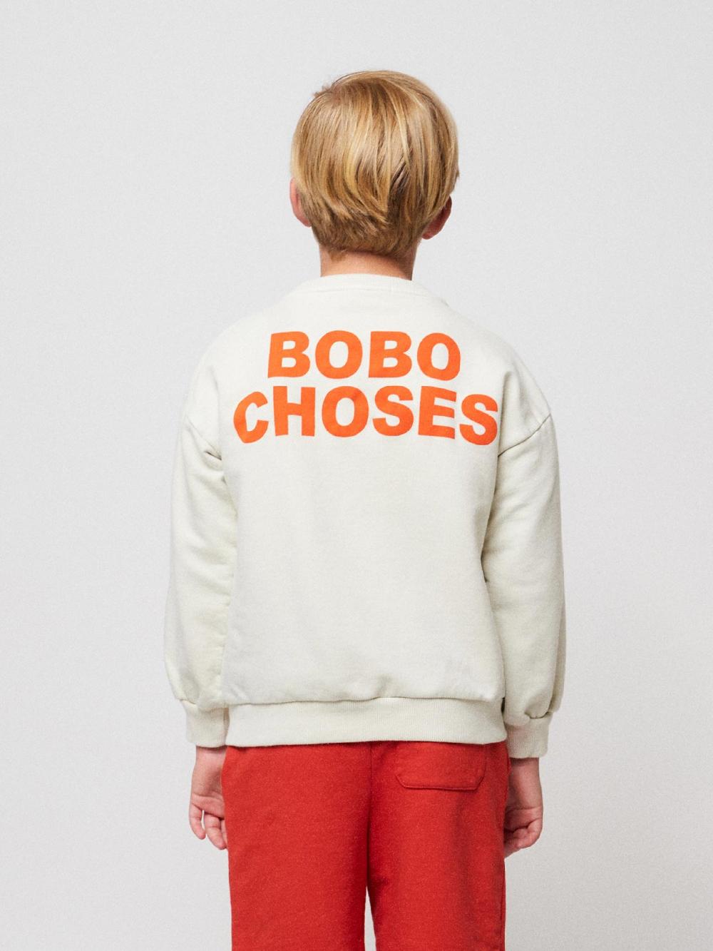 Bobo choses Poma Bobo Choses ecru sweatshirt