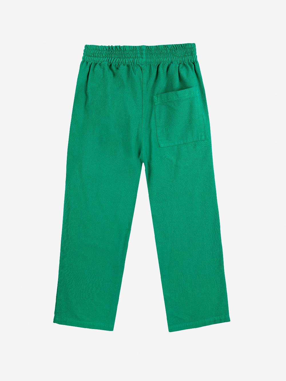 Bobo Choses Poma Green Woven Pants