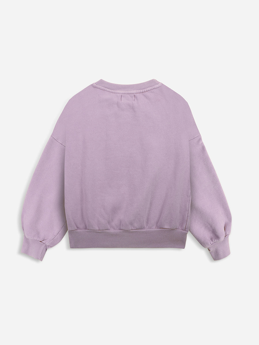 Bobo Choses Poma Lavender Sweatshirt