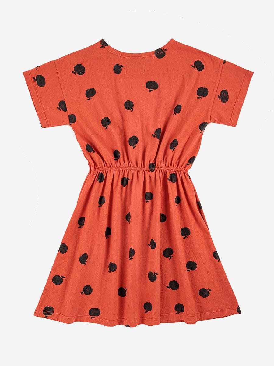 Bobo Choses Poma Red Allover Dress