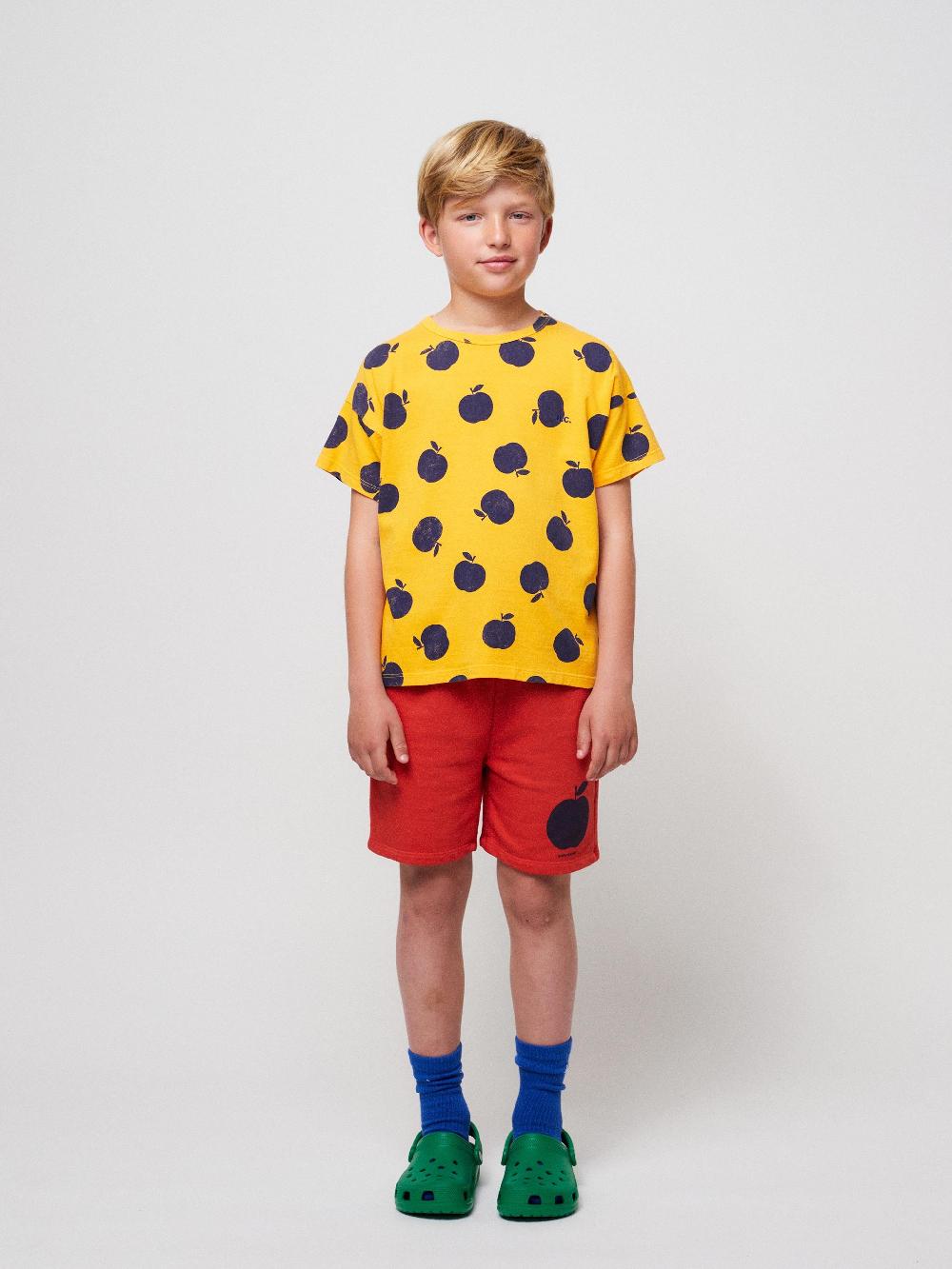 Bobo Choses Poma Red Bermuda Shorts