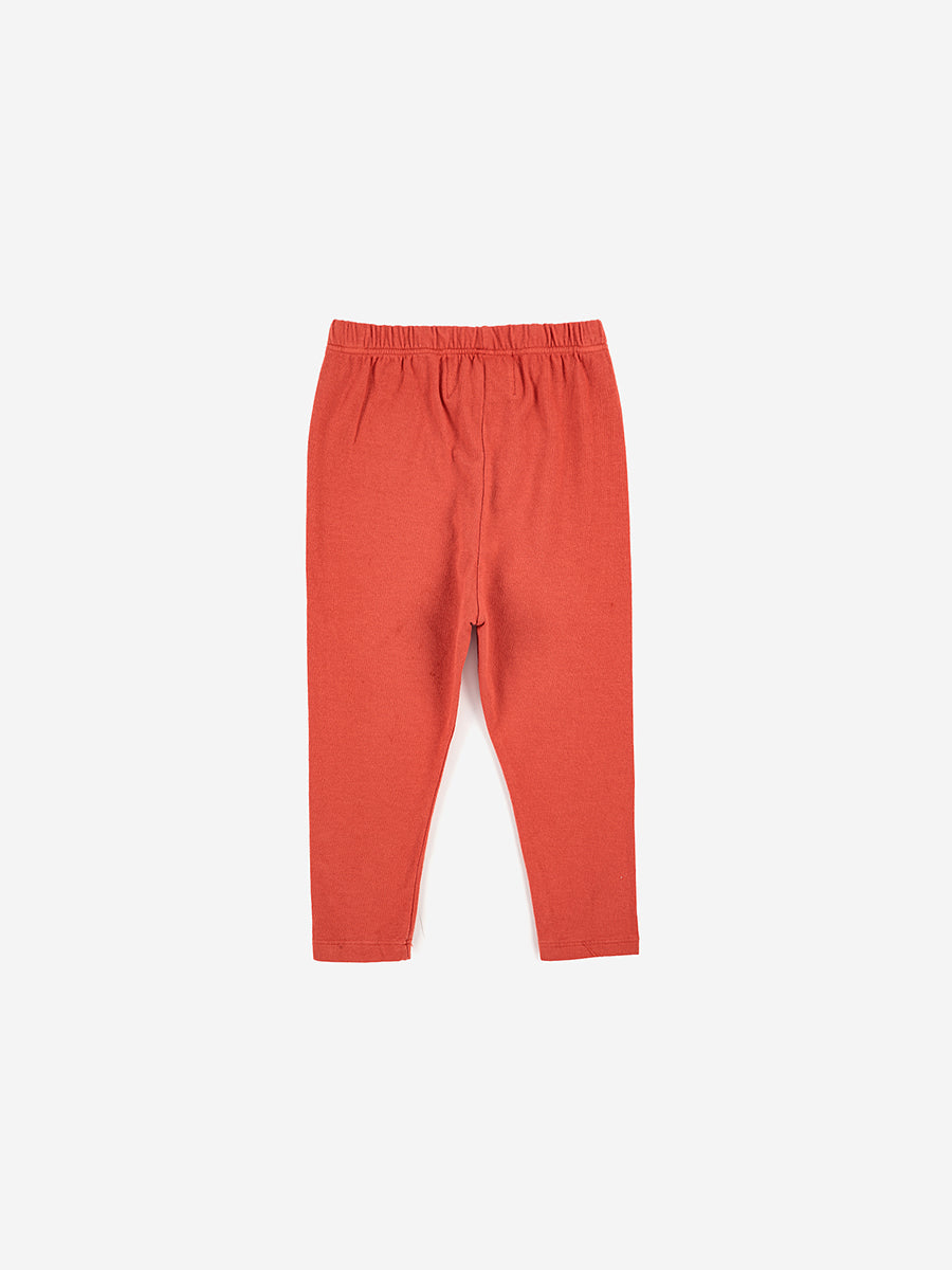 Bobo Choses Poma Red Leggings