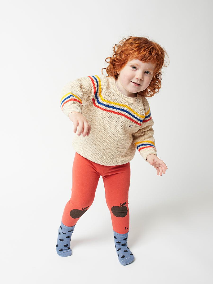 Bobo Choses Poma Red Leggings