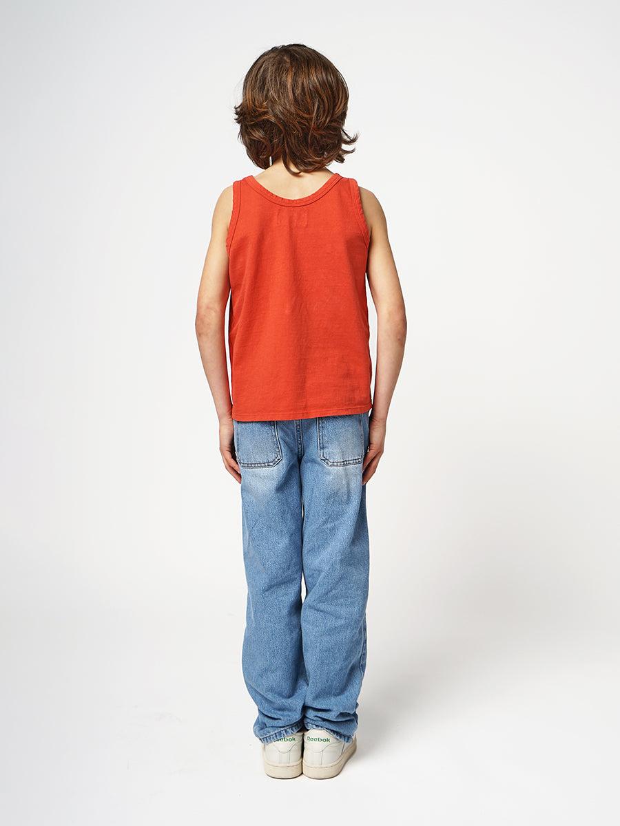 Bobo Choses Poma Red Tank Top