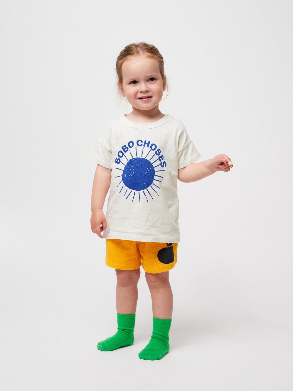Bobo Choses Poma Yellow Terry Shorts