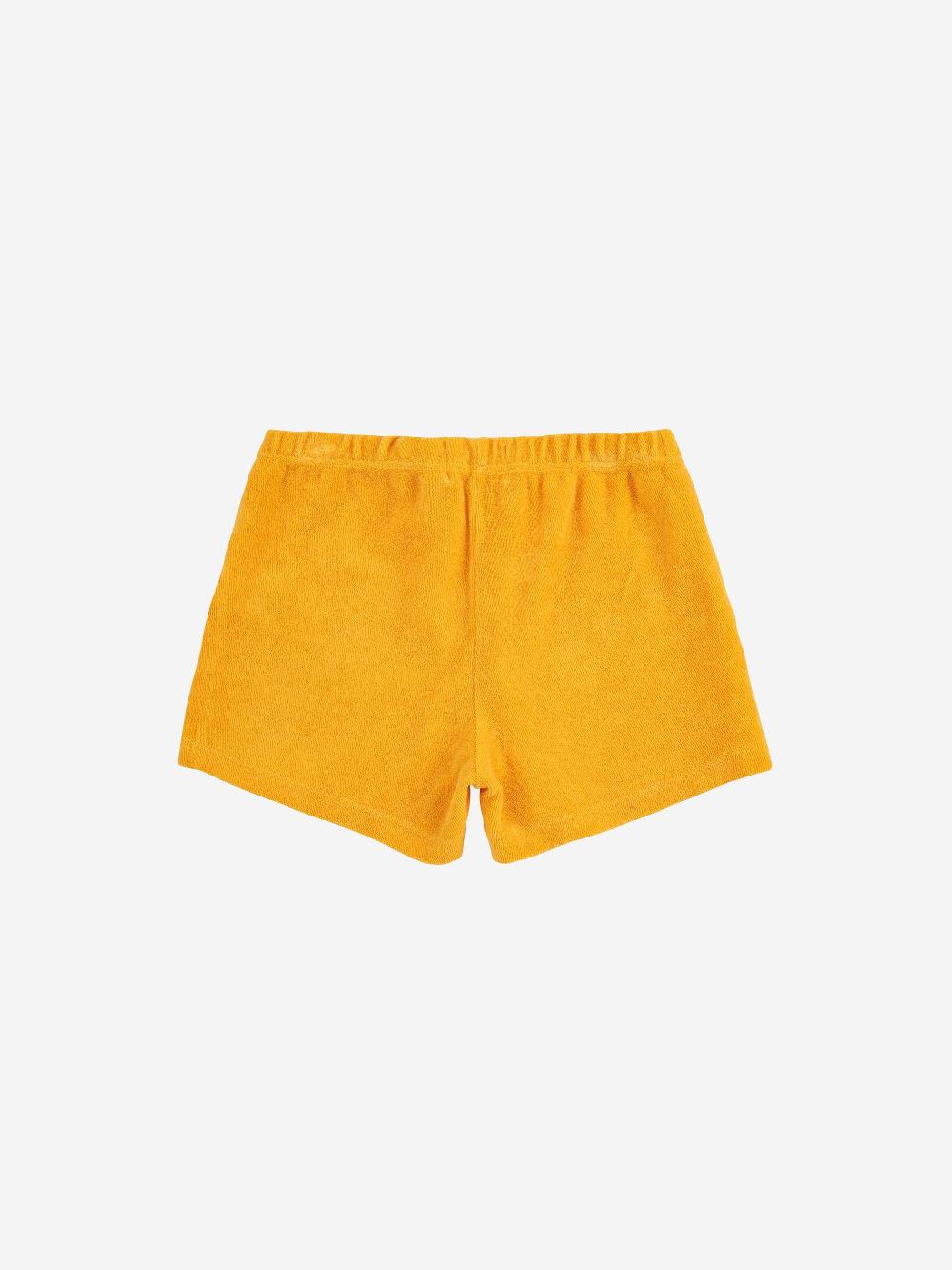 Bobo Choses Poma Yellow Terry Shorts