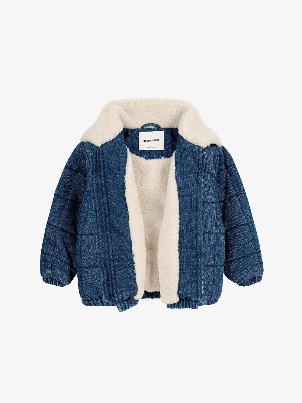 Bobo Choses Quilted Denim Jacket