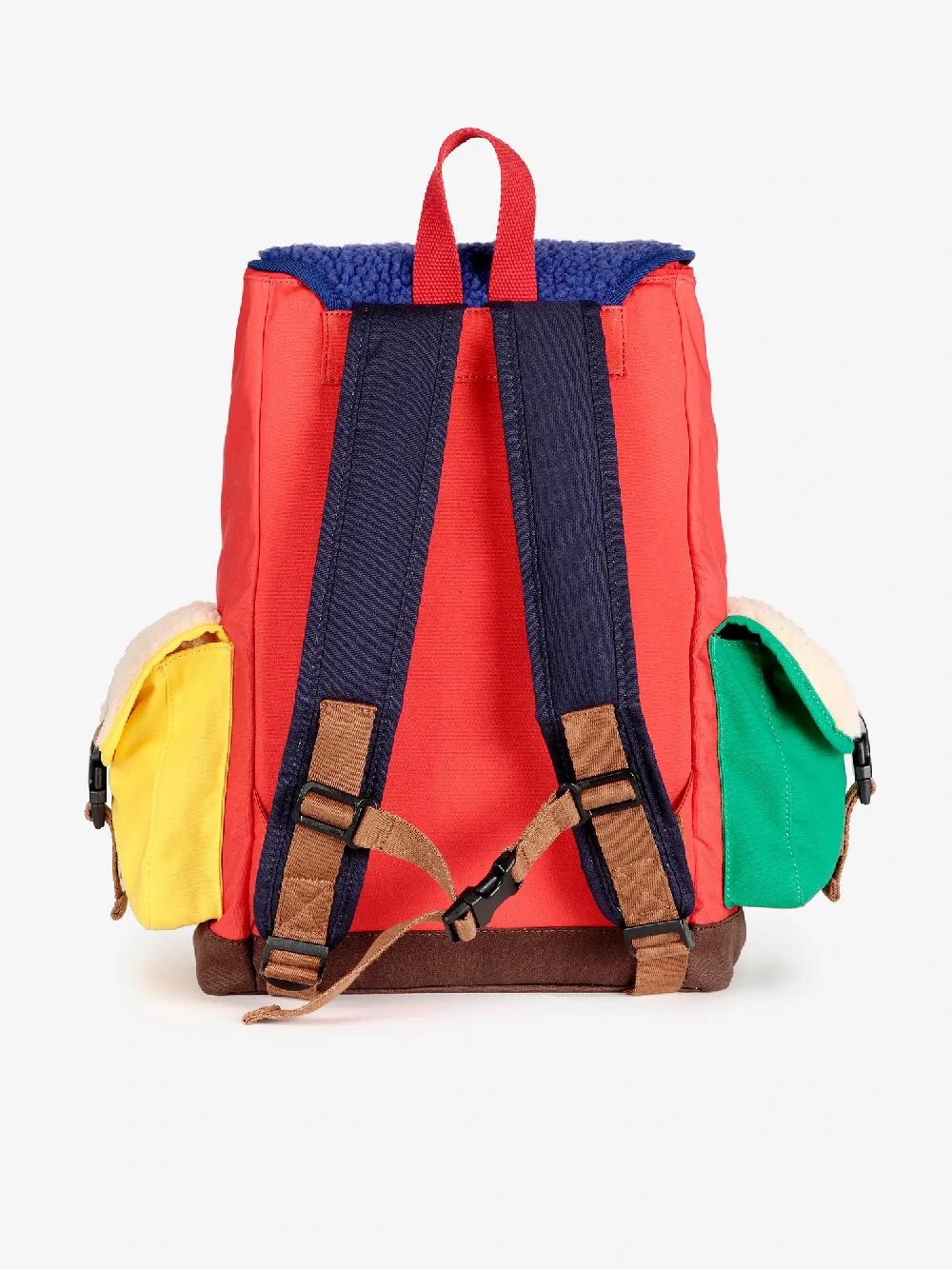 Bobo Choses Sheepskin Color Block Backpack