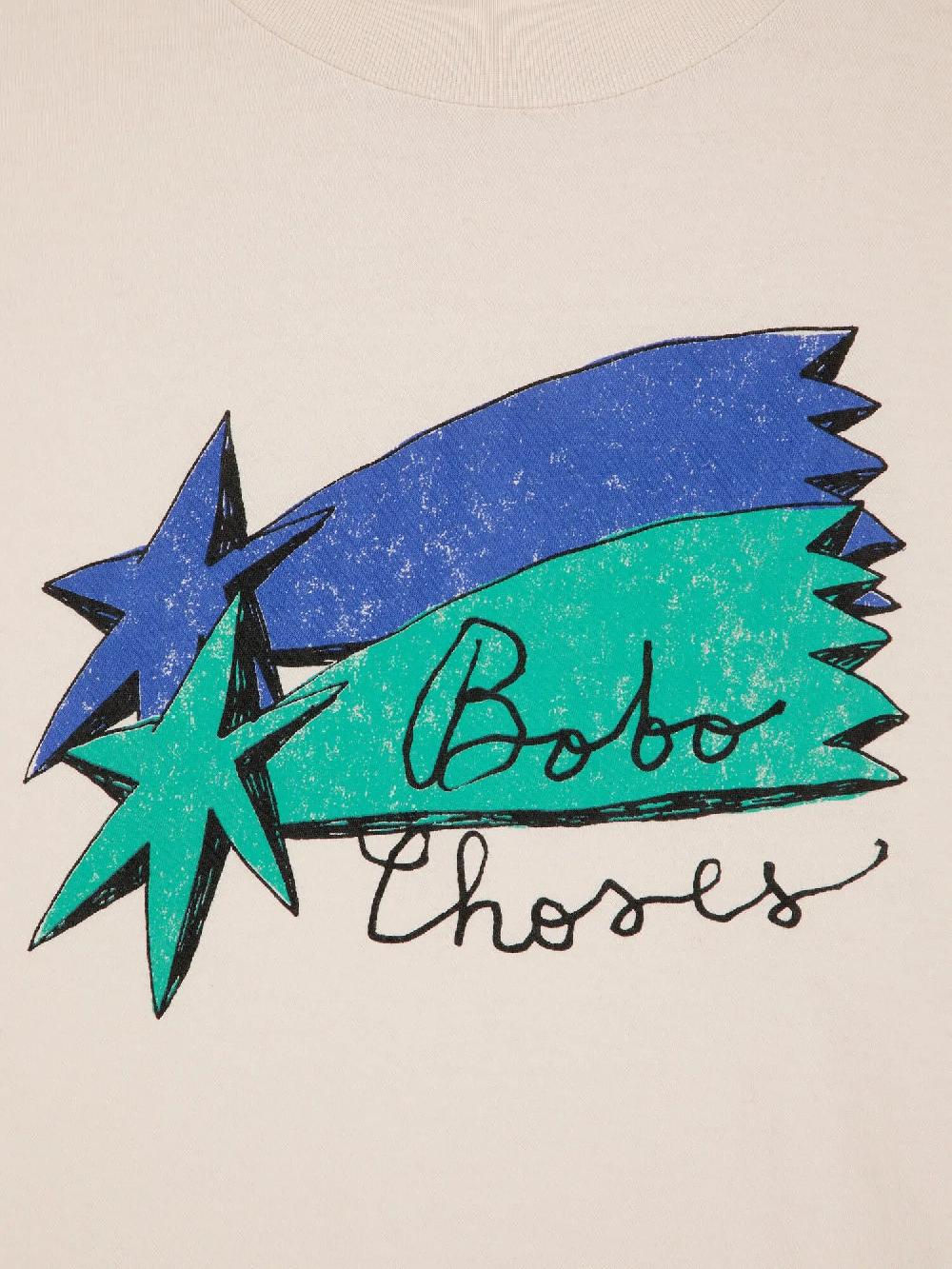 Bobo Choses Shooting Stars Mock-neck T-shirt