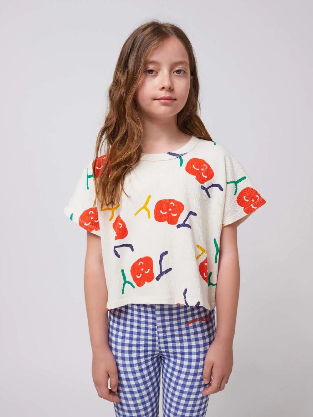 Bobo choses Smiling all over cropped T-shirt